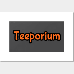 Teeporium Posters and Art